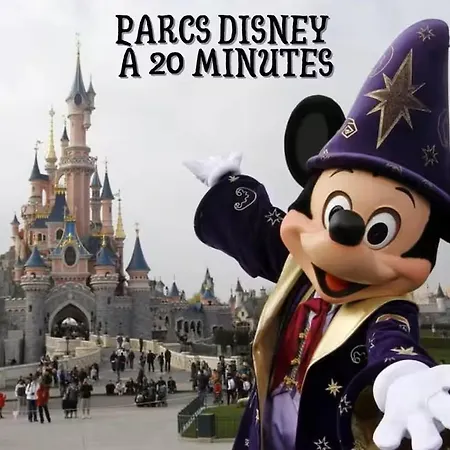 Cocon De Bien Etre Lumineux 10 Min De Disneyland Et Paris *